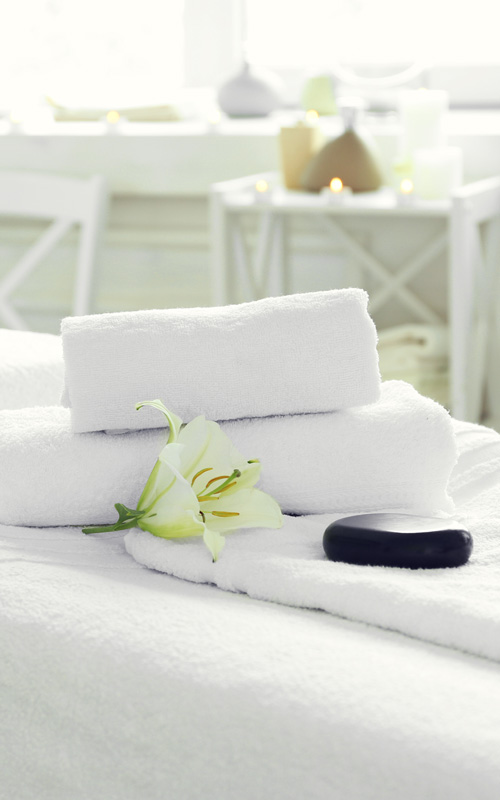 Foto de blancos para spa