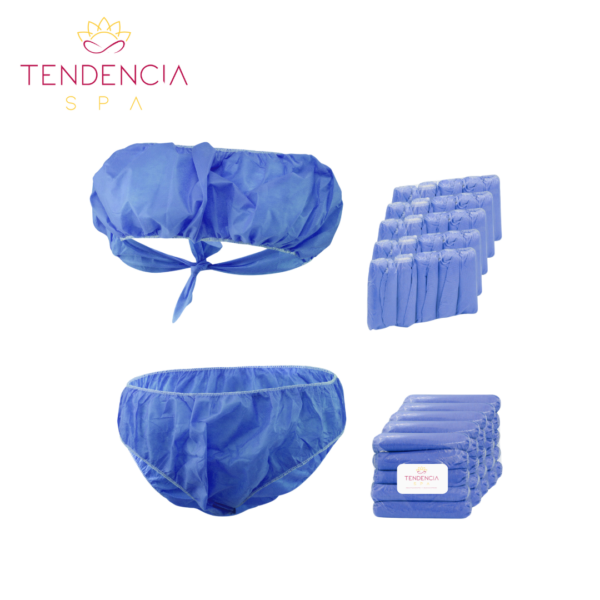 ROPA DESECHABLE TOP Y BIKINI 100PZAS