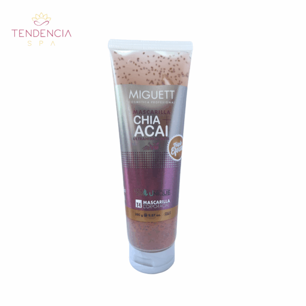 MASCARILLA CORPO-FACIAL CHÍA +ACAÍ ULTRAHIDRATANTE TRIPLE ACCIÓN