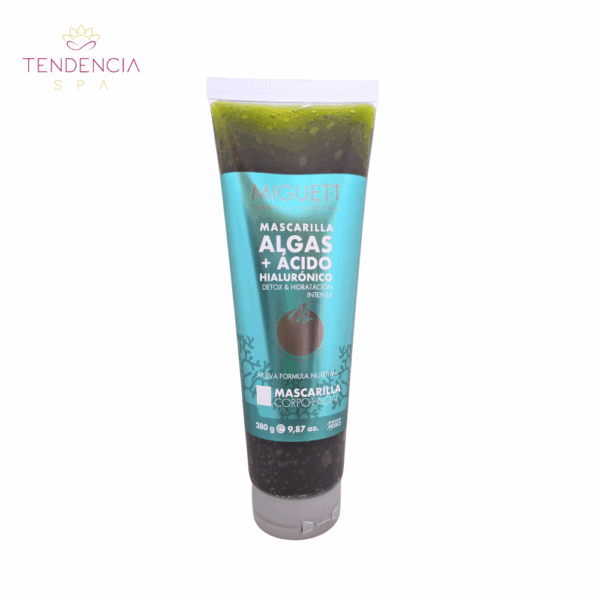 MASCARILLA DE ALGAS VERDES + ÁCIDO HIALURÓNICO