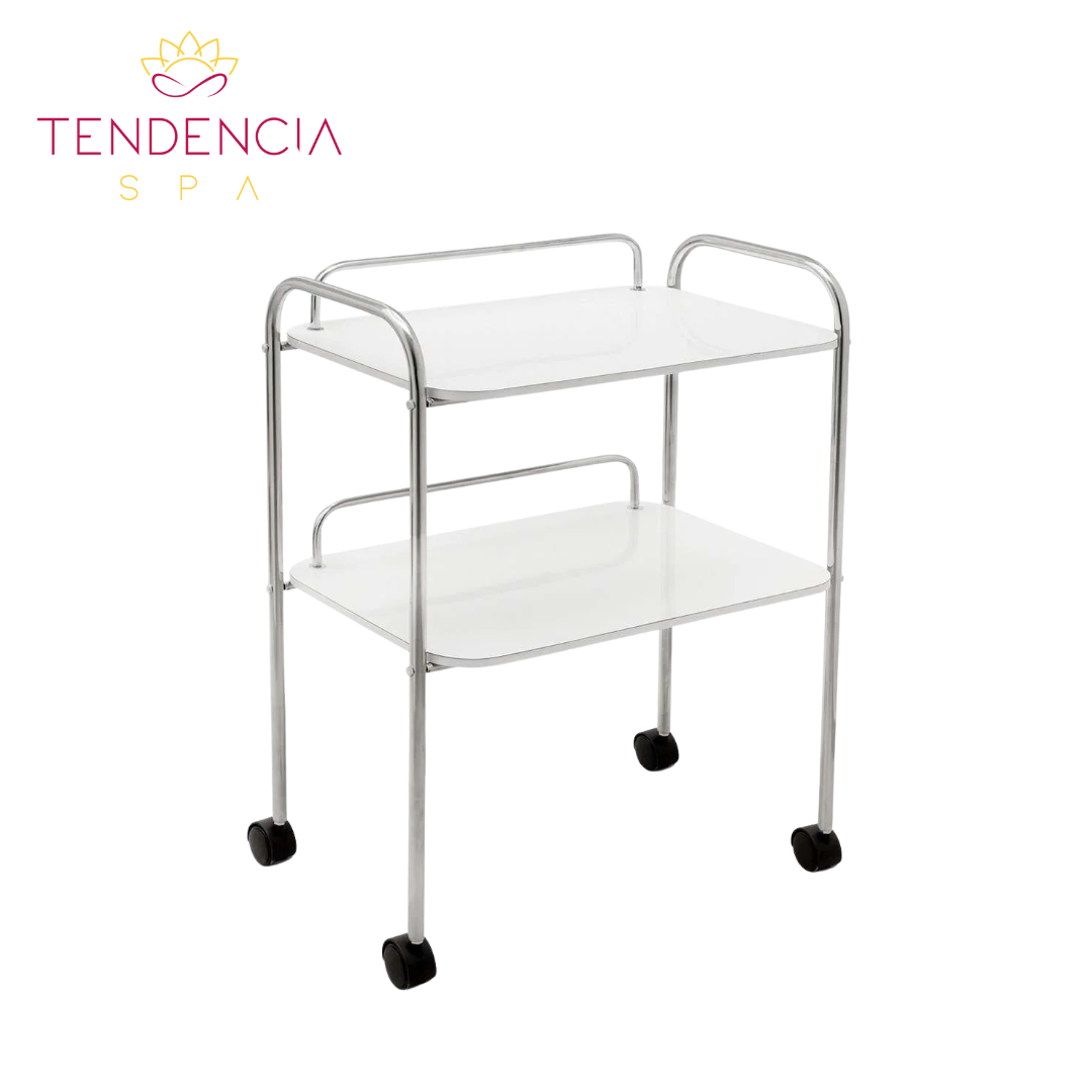 MESA TUBULAR TM 2 NIVELES FORMICA