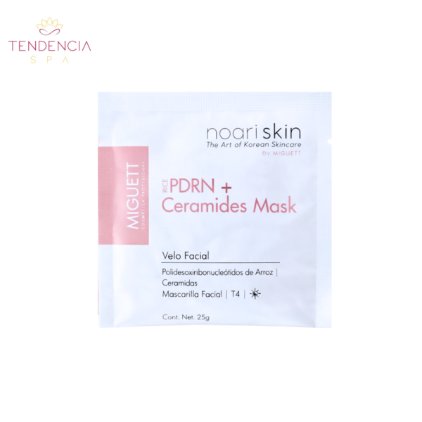 RICE PDRN + CERAMIDES MASK (VELO FACIAL)