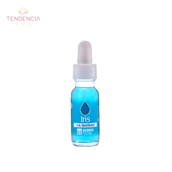 IRIS AZUL + ÁCIDO GLICÓLICO 30% 15 ML | SUERO FACIAL