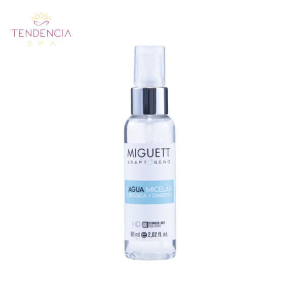 AGUA MICELAR + GINSENG 60 ML | DESMAQUILLANTE FACIAL