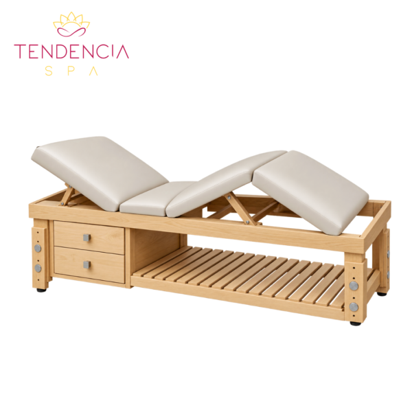 CAMA FIJA MOD  MAGNOLIA CON CAJONES